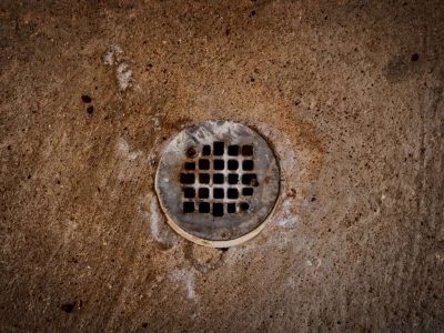 Clogged Basement Floor Drain Cleaning