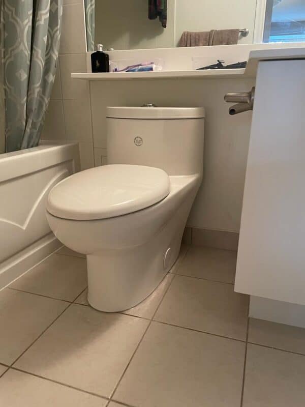 American Standard Toilet Installation in Etobicoke, Park Lawn Rd (September, 2023)