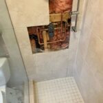 shower shut off valve installation