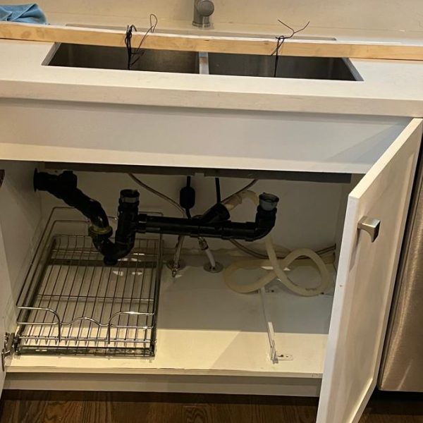 collapsed kitchen-sink repair in Toronto by Plumber To Your Door