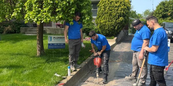 Main water line repair in Aurora, ON by Plumber To Your Door